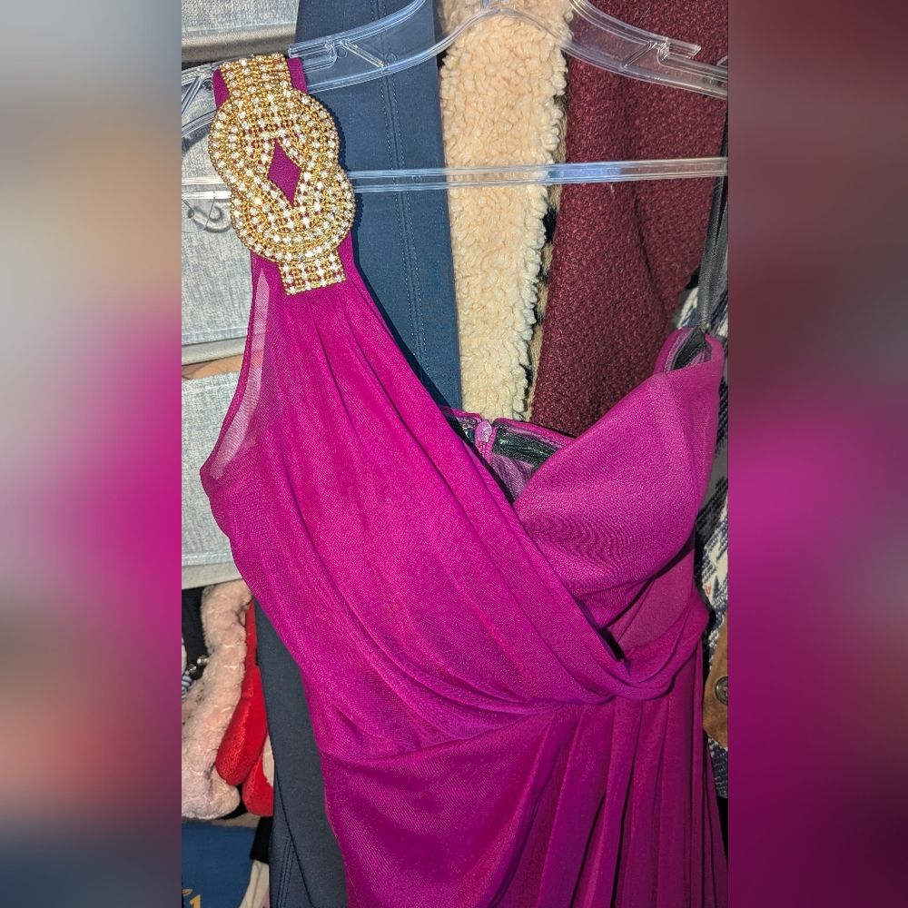 Magenta Formal Dress